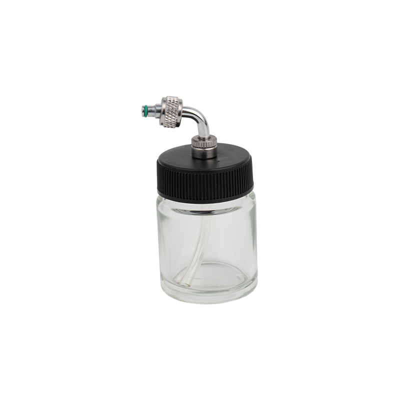 TM01 TM01-A TM01-B TM01-C 20ml airbrush glass jars assembly