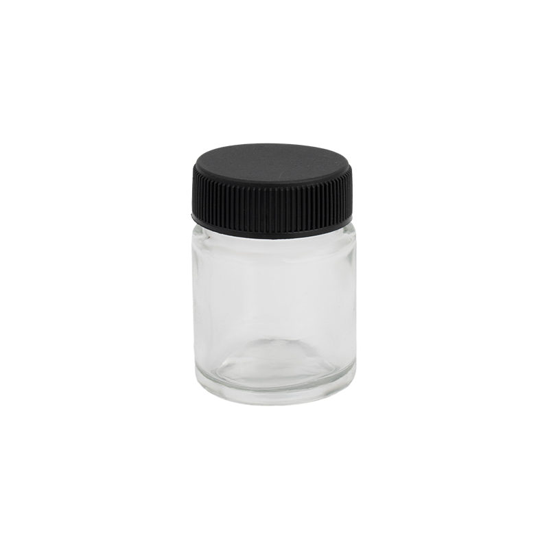 TM01 TM01-A TM01-B TM01-C 20ml airbrush glass jars assembly